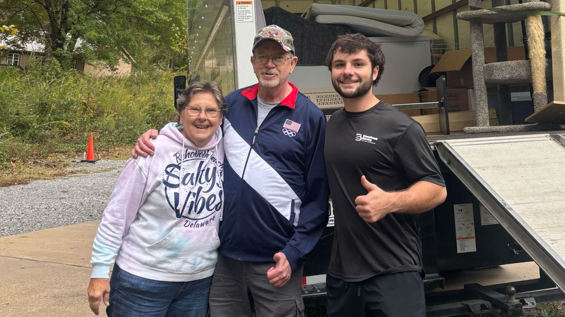 happy customers after moving with StoneBrook